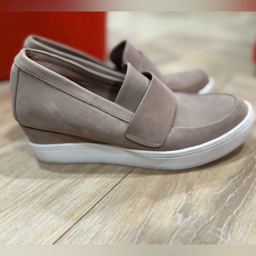 MIA‎ Women's Jena Platform Loafers, Tan, size 7M, worn 1x
